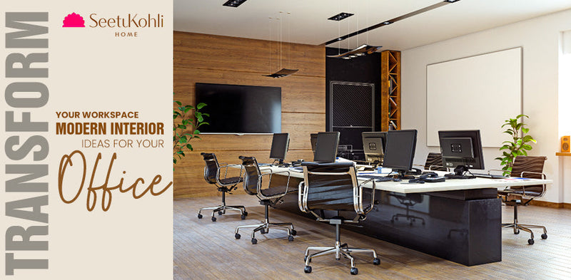 Transform Your Workspace: Modern Interior Design Ideas for Your Office